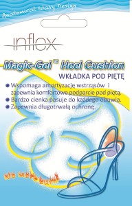 Półwkładki żelowe amortyzująca pięte Inflex I107