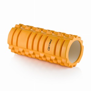 Wałek rehabilitacyjny roller z wypustkami Qmed Therapy Roller (żółty)