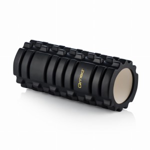 Wałek rehabilitacyjny roller z wypustkami Qmed Therapy Roller (czarny)