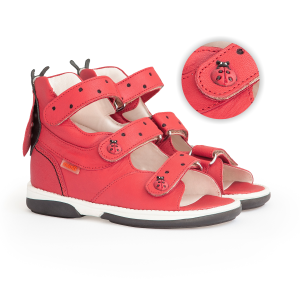 Buty Memo Ladybird obuwie ortopedyczne sandały obcas Thomasa